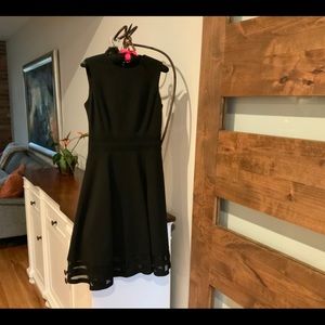 Size 2 Calvin Klein Black Dress